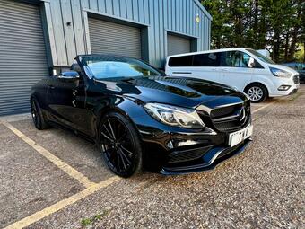 Mercedes-Benz C Class Convertible 4.0 C63 V8 BiTurbo AMG (Premium) Cabriolet SpdS MCT Euro 6 (s/s) 2dr
