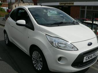 Ford Ka Hatchback 1.2 Zetec Euro 6 (s/s) 3dr