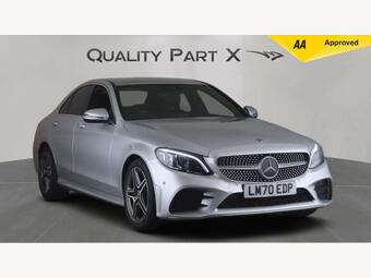 Mercedes-Benz C Class Saloon 2.0 C220d AMG Line (Premium) G-Tronic+ Euro 6 (s/s) 4dr