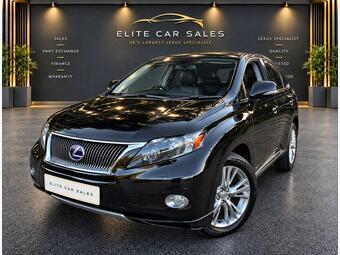 Lexus RX SUV 3.5 450h V6 Advance CVT 4WD Euro 5 (s/s) 5dr (Pan Roof)