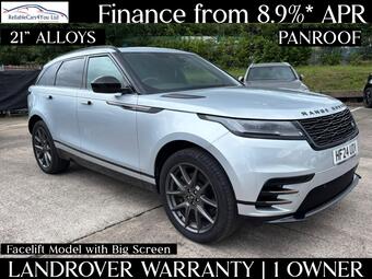 Land Rover Range Rover Velar SUV 2.0 P400e 19.2kWh Dynamic HSE Auto 4WD Euro 6 (s/s) 5dr