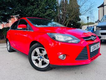 2014 FOCUS 1.6 TDCI ZETEC NAVIGATOR HATCHBACK 5DR DIESEL MANUAL EURO 5 S S... photo