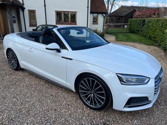 Audi A5 Cabriolet Convertible 2.0 TFSI 40 S line S Tronic Euro 6 (s/s) 2dr