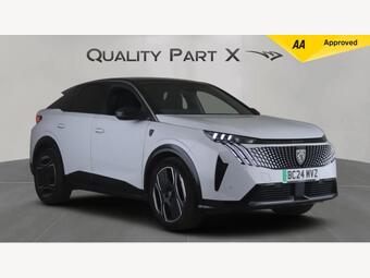 Peugeot E-3008 SUV 73kWh GT Auto 5dr (11kW Charger)