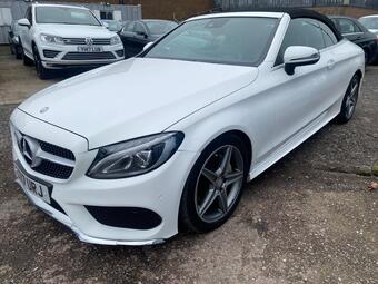 Mercedes-Benz C Class 2.1 C220d AMG Line Cabriolet G-Tronic+ Euro 6 (s/s) 2dr