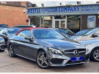 Mercedes-Benz C Class 2.1 C250d AMG Line (Premium Plus) Cabriolet G-Tronic+ Euro 6 (s/s) 2dr