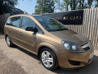 Vauxhall Zafira 1.8 16V Exclusiv Euro 5 5dr