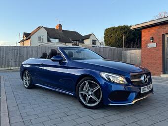 Mercedes-Benz C Class 2.1 C250d AMG Line Cabriolet G-Tronic+ Euro 6 (s/s) 2dr