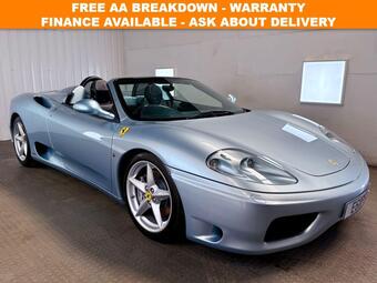 Ferrari 360 SPIDER GORGEOUS EXAMPLE--GRIGIO ALLOY