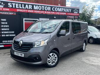 Renault Trafic 1.6 dCi ENERGY 29 Sport Nav Crew Van LWB Euro 6 (s/s) 6dr
