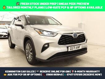 Toyota Highlander 2.5 VVT-h Excel CVT 4WD Euro 6 (s/s) 5dr