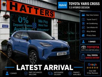 Toyota YARIS CROSS 1.5 VVT-h Design E-CVT Euro 6 (s/s) 5dr