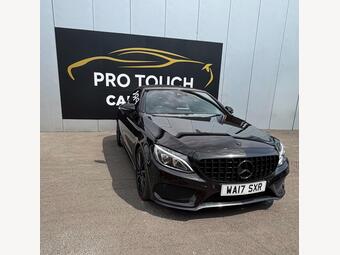 Mercedes-Benz C Class 2.1 C220d AMG Line (Premium Plus) Cabriolet G-Tronic+ Euro 6 (s/s) 2dr