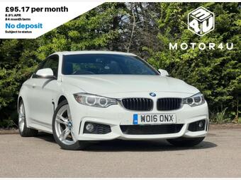 BMW 4 SERIES 2.0 420d M Sport Auto Euro 6 (s/s) 2dr