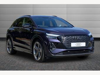Audi Q4 e-tron 63kWh Black Edition Auto 5dr