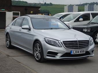 Mercedes-Benz S Class Saloon 4.7 S500L V8 AMG Line G-Tronic+ Euro 6 (s/s) 4dr