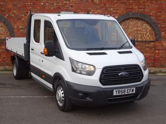 Ford Transit Tipper 2.0 350 EcoBlue 1-Way Double Cab Tipper RWD L3 Euro 6 4dr (1-Way, 1-Stop)