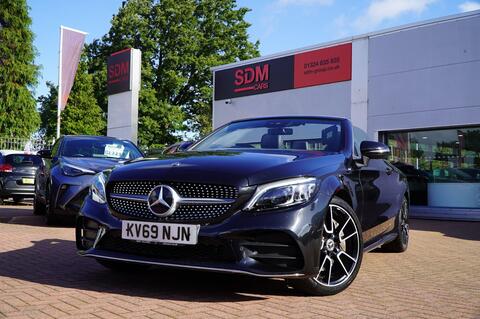Mercedes-Benz C Class 2.0 C300d AMG Line (Premium) Cabriolet G-Tronic+ Euro 6 (s/s) 2dr