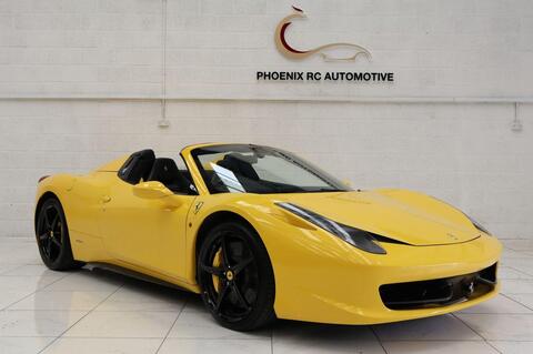 2012 Ferrari 458 4.5 SPIDER DCT 2d 570 BHP Top Spec !!!