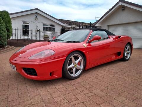 2005 Ferrari 360 3.6 Spider 2dr Petrol F1 DCT (440 g/km, 400 bhp)