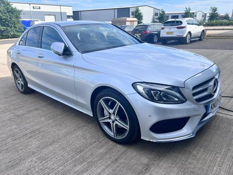 Mercedes-Benz C Class Saloon 2.1 C220d AMG Line G-Tronic+ 4MATIC Euro 6 (s/s) 4dr