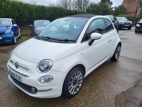 Fiat 500C Convertible 1.2 ECO Lounge Euro 6 (s/s) 2dr