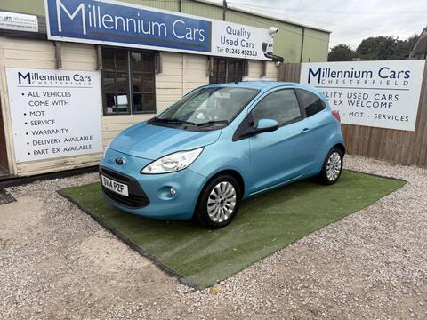 Ford Ka Hatchback 1.2 Zetec Euro 6 (s/s) 3dr