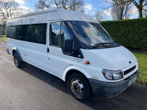 Ford Transit Minibus 2.4 TDCI LWB 17 SEAT MINIBUS TWIN WHEELS