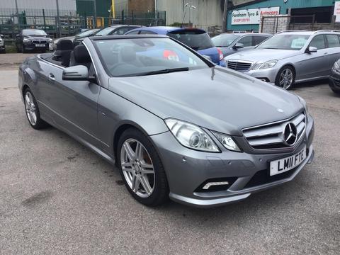 Mercedes-Benz E Class Convertible 2.1 E250 CDI BlueEfficiency Sport Cabriolet Tiptronic Euro 5 2dr