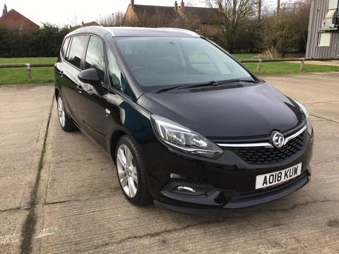 Vauxhall Zafira Tourer MPV 1.4i Turbo SRi Nav Euro 6 5dr