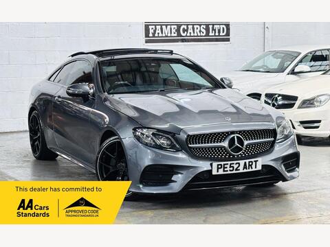 Mercedes-Benz E Class Coupe 2.0 E220d AMG Line (Premium Plus) G-Tronic+ Euro 6 (s/s) 2dr