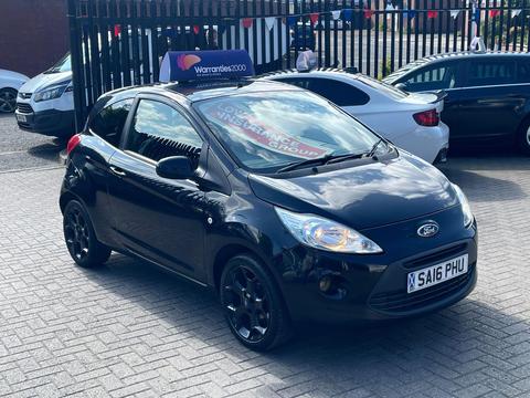 Ford Ka Hatchback 1.2 Zetec Black Edition Euro 6 (s/s) 3dr