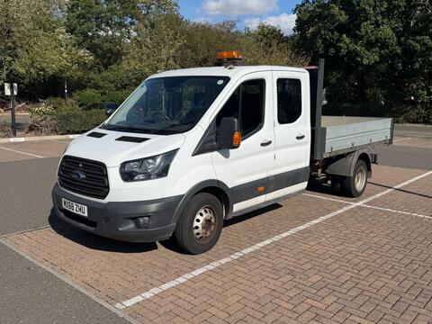 Ford Transit Tipper 2.0 350 EcoBlue 1-Way Double Cab Tipper FWD L3 Euro 6 4dr (1-Way, 1-Stop)