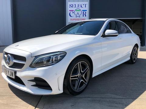 Mercedes-Benz C Class Saloon 2.0 C220d AMG Line (Premium) G-Tronic+ Euro 6 (s/s) 4dr
