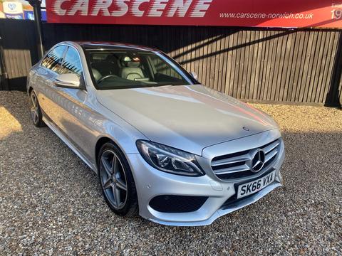 Mercedes-Benz C Class Saloon 2.1 C220d AMG Line (Premium) 7G-Tronic+ Euro 6 (s/s) 4dr