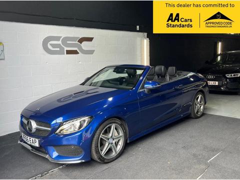 Mercedes-Benz C Class Convertible 2.1 C250d AMG Line Cabriolet G-Tronic+ Euro 6 (s/s) 2dr