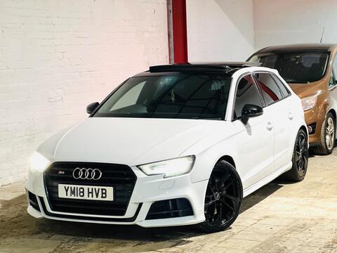 Audi S3 Hatchback 2.0 TFSI Black Edition Sportback S Tronic quattro Euro 6 (s/s) 5dr