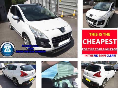 Peugeot 3008 SUV 2.0 HDi Allure Auto Euro 5 5dr
