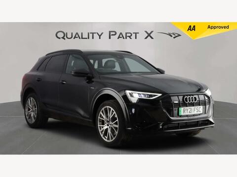 Audi e-tron SUV 50 Black Edition Auto quattro 5dr 71.2kWh (11kW Charger)