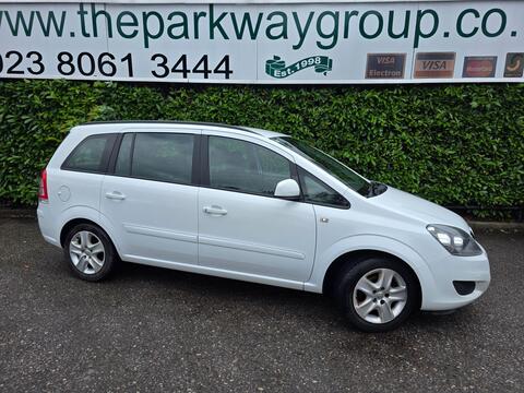 Vauxhall Zafira MPV 1.6 16V Exclusiv Euro 5 5dr