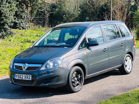 Vauxhall Zafira MPV 1.6 16V Exclusiv Euro 5 5dr