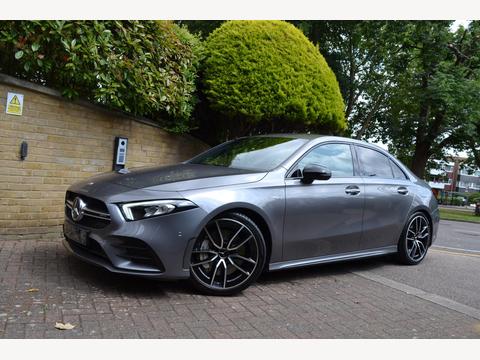 Mercedes-Benz A Class Saloon 2.0 A35 AMG (Premium) SpdS DCT 4MATIC Euro 6 (s/s) 4dr