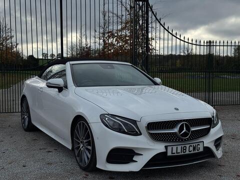 Mercedes-Benz E Class Convertible 2.0 E220d AMG Line (Premium) Cabriolet G-Tronic+ Euro 6 (s/s) 2dr