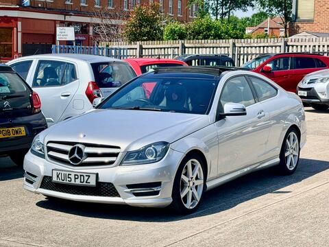 Mercedes-Benz C Class Coupe 2.1 C220 CDI AMG Sport Edition G-Tronic+ Euro 5 (s/s) 2dr