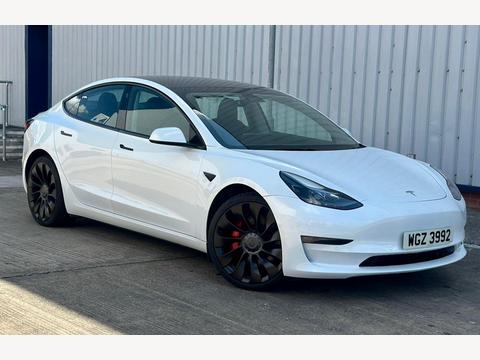Tesla Model 3 Saloon (Dual Motor) Performance Auto 4WDE 4dr (Performance Upgrade)