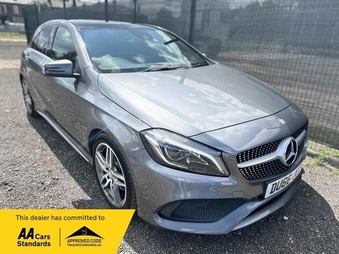 Mercedes-Benz A Class Hatchback 1.5 A180d AMG Line (Premium Plus) 7G-DCT Euro 6 (s/s) 5dr