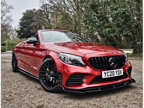 Mercedes-Benz C Class Convertible 3.0 C43 V6 AMG (Premium) Cabriolet G-Tronic+ 4MATIC Euro 6 (s/s) 2dr