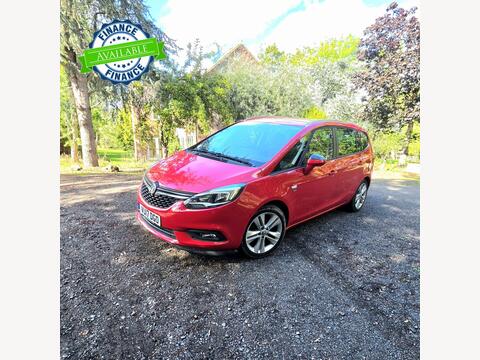 Vauxhall Zafira Tourer MPV 1.4i Turbo SRi Euro 6 5dr