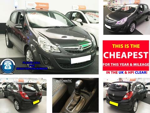 Vauxhall Corsa Hatchback 1.4 16V SE Auto Euro 5 5dr