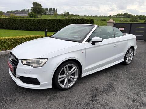 Audi A3 Cabriolet Convertible 2.0 TDI S line S Tronic Euro 6 (s/s) 2dr
